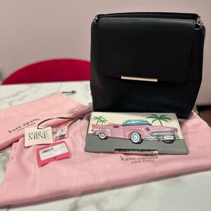 Kate Spade Backback with Pink Cadillac